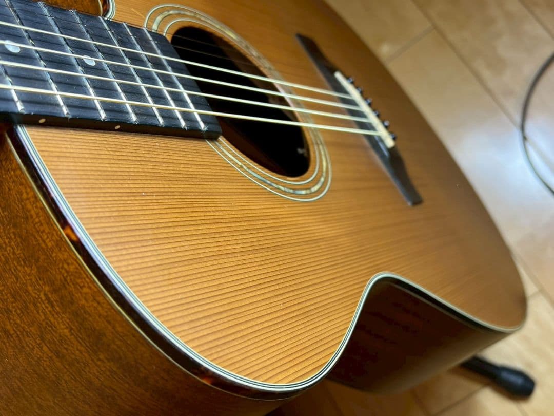 モーリスS-60 【極上品】トップシダー単板 バックマホガニー単板 ★極希少品★