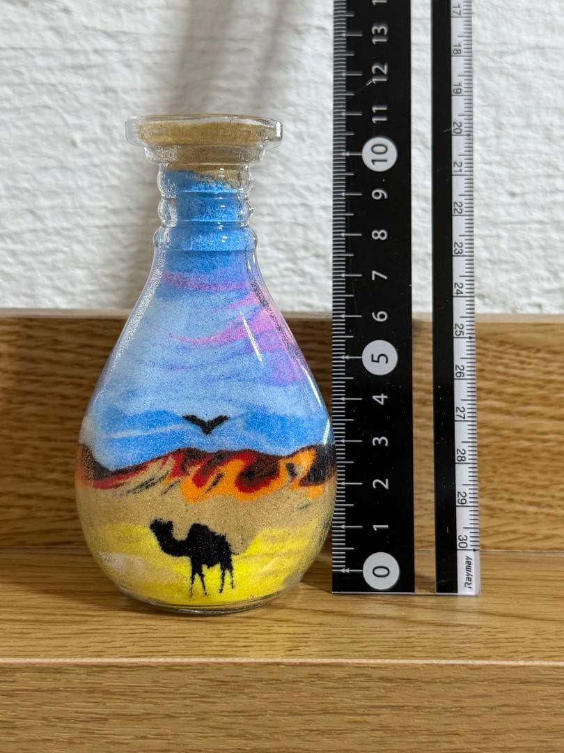 関西万博2025 ヨルダンパビリオン　サンドアート　ボトル