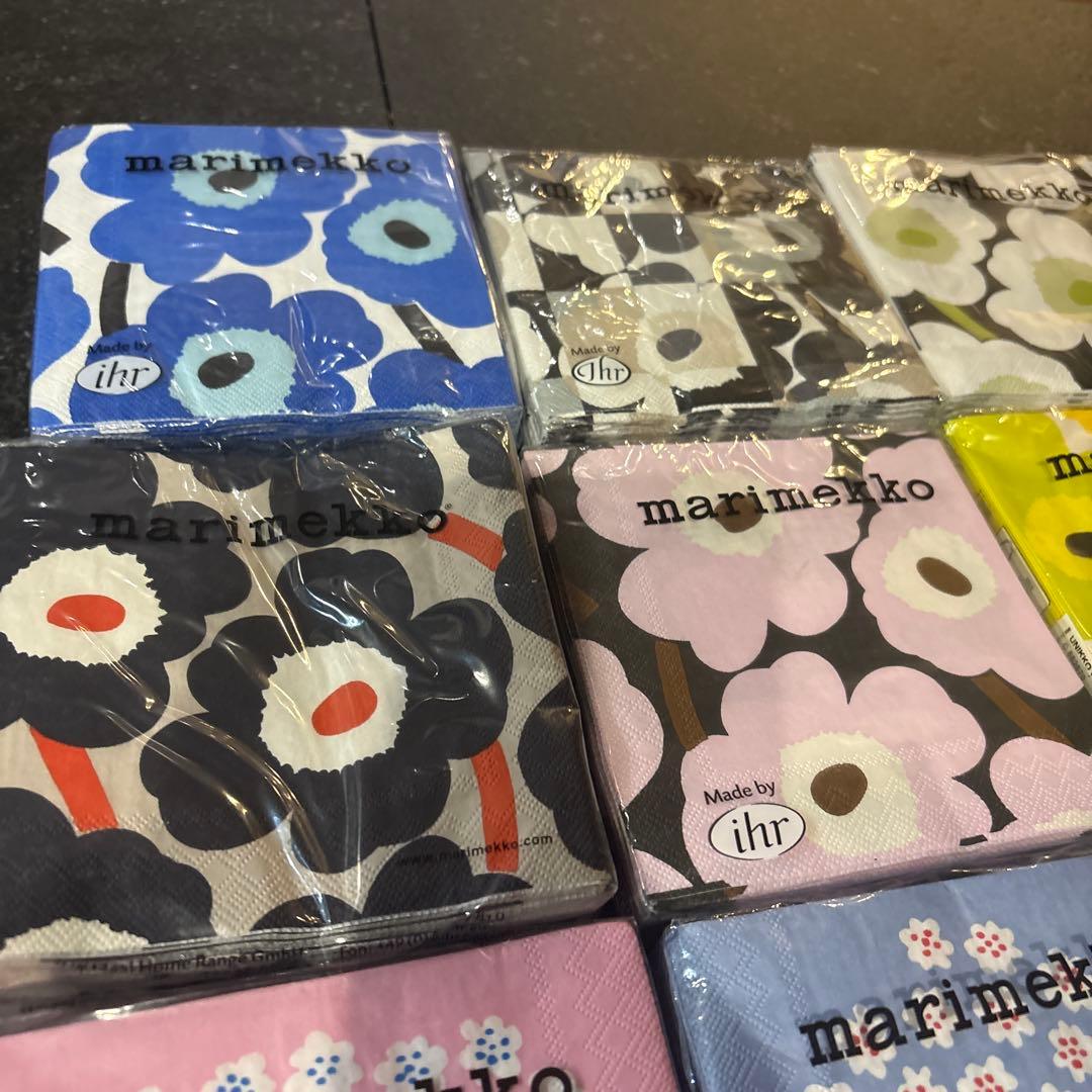 全て未使用marimekko マリメッコ ペーパーナプキン セット
