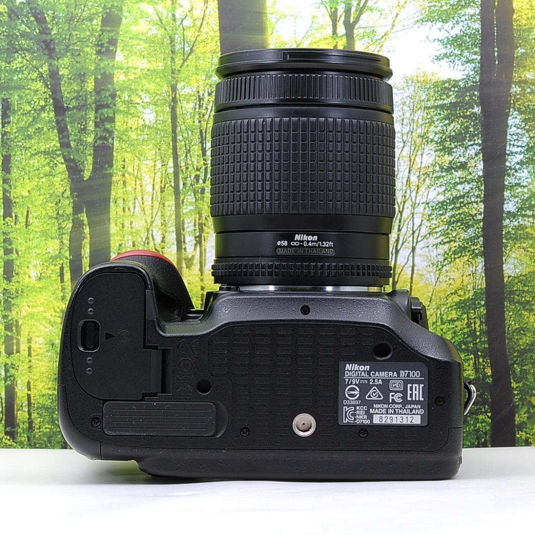 スマホ転送セット☆Nikon D7100 ダブル☆高速AFの一眼レフカメラ