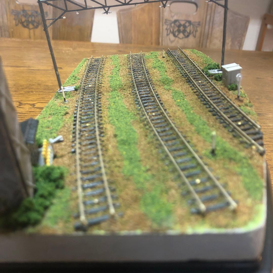 Nゲージ車両展示台