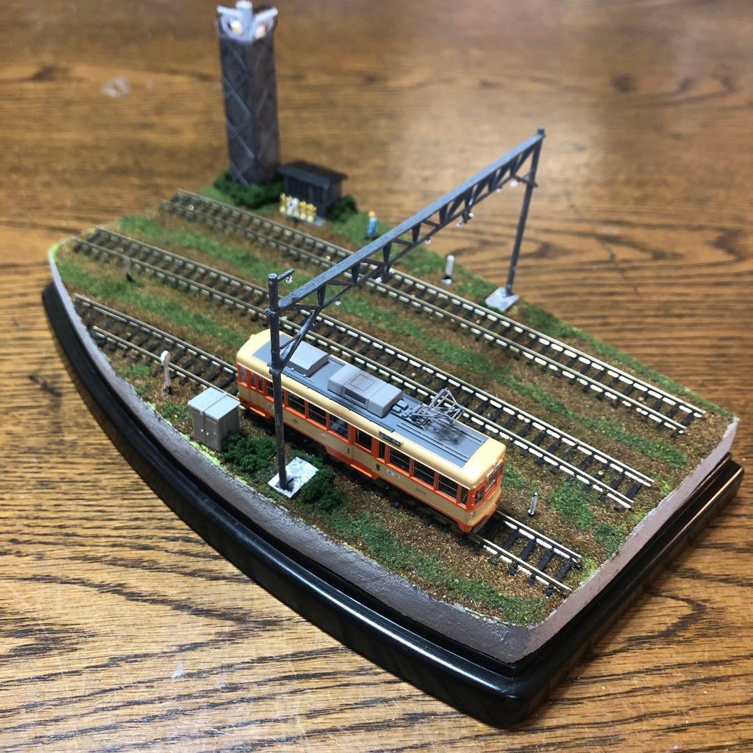 Nゲージ車両展示台