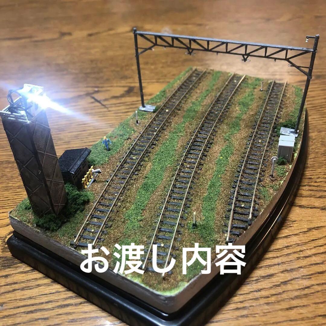 Nゲージ車両展示台