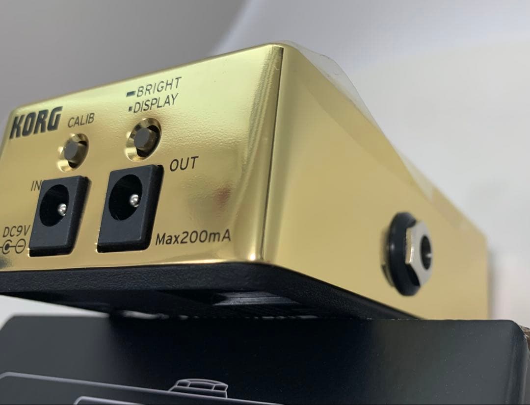 KORG Pitchblack X 限定カラー gold