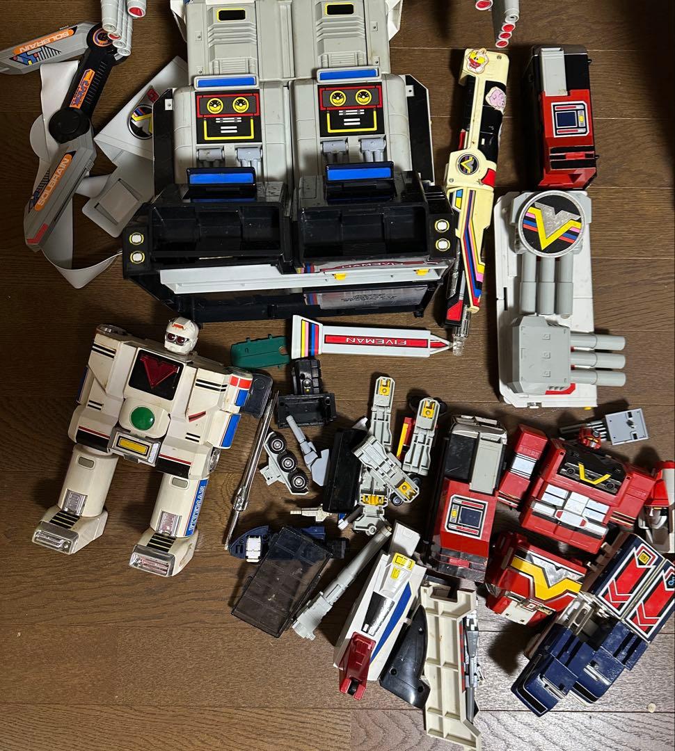 BANDAI マックスマグマ　スーパーファイブロボ　おもちゃ　まとめてセット