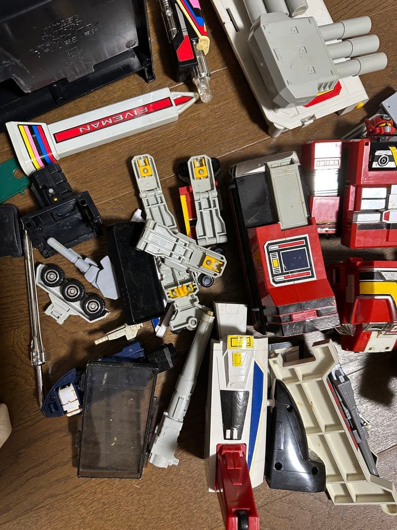 BANDAI マックスマグマ　スーパーファイブロボ　おもちゃ　まとめてセット