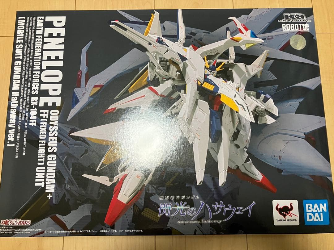 ROBOT魂 Ξガンダム ペーネロペー 閃光のハサウェイVer. 2点セット