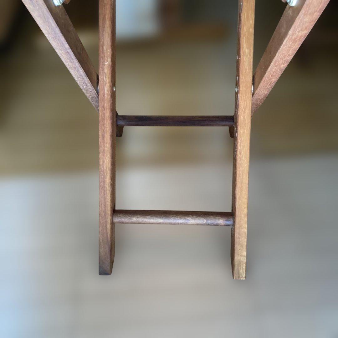 【ACTUS購入】折りたたみ木製チェア×2