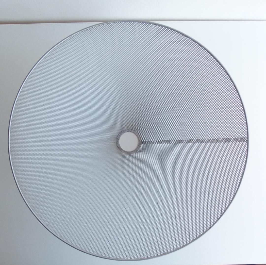 ワイヤーメッシュのペンダントライト 90s ポストモダン