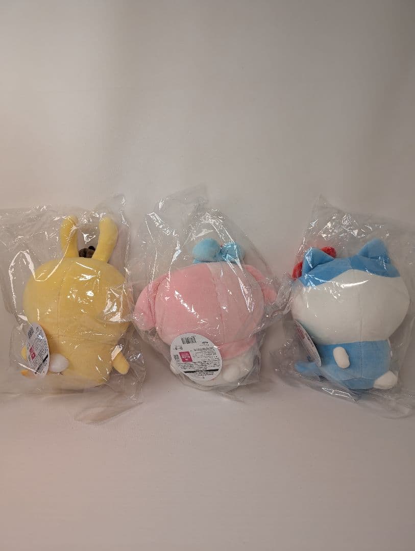 ちいかわ　サンリオ　ぬいぐるみ　3点セット　新品　ハチワレ　うさぎ