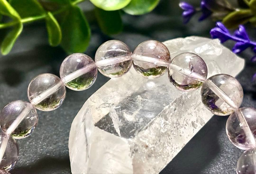 夢幻品質　空前絶後幻の光石　奇跡のギャラクシーエンジェルラダーインアメジスト