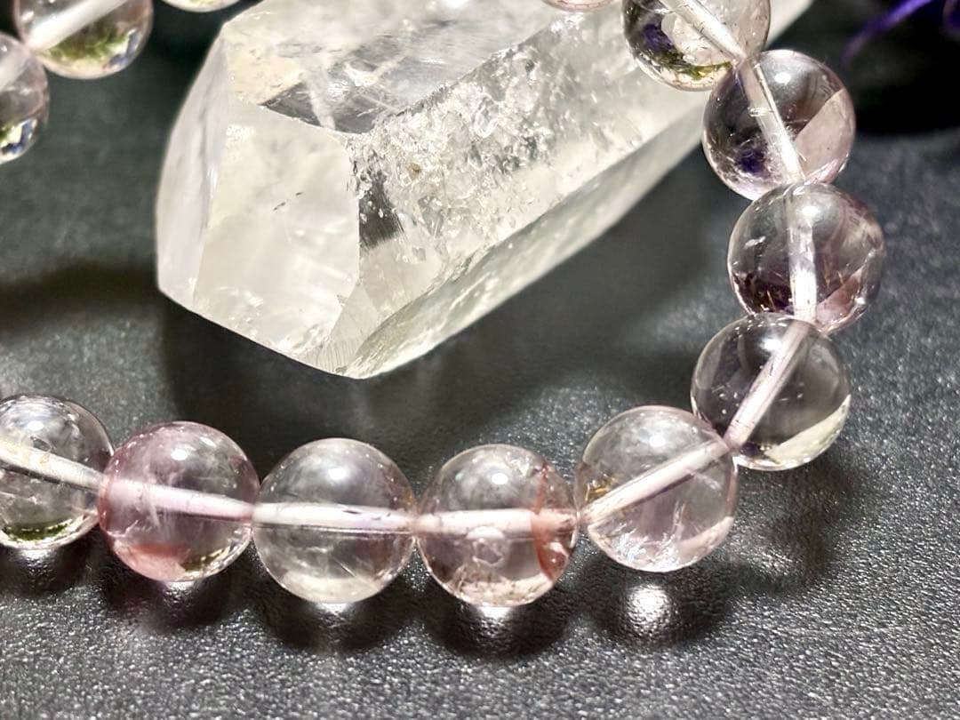 夢幻品質　空前絶後幻の光石　奇跡のギャラクシーエンジェルラダーインアメジスト