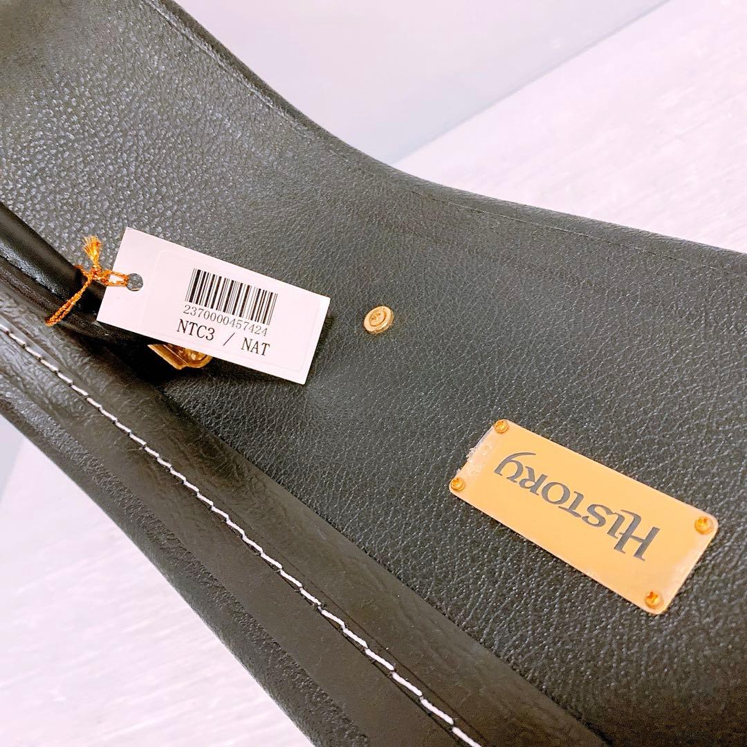 [美品] HISTORY NT-C3 NAT エレアコギター ハードケース付属