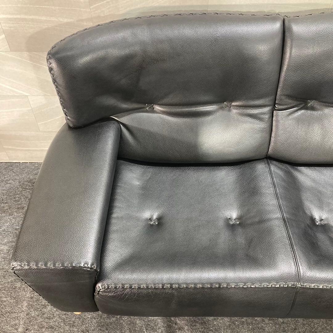 本革ソファ チェア 3人掛け 高級家具 おしゃれ 輸入家具 d3515