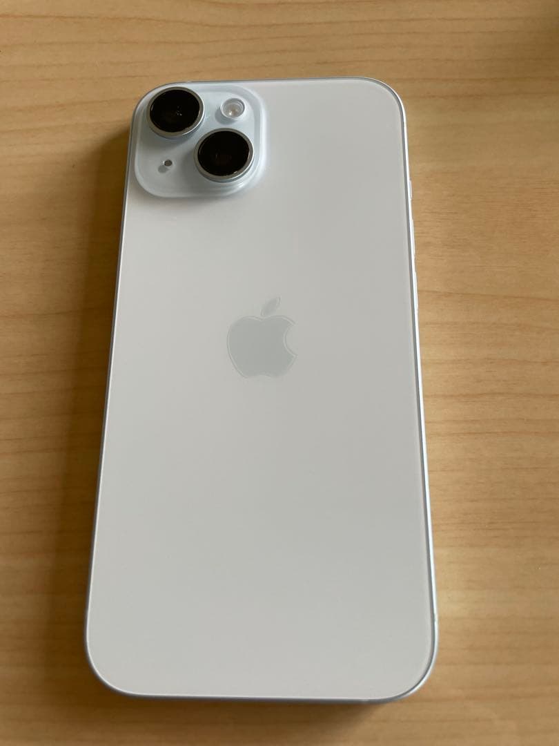 ♪Apple iPhone 15 SIMフリー128GB美品ライトブルー