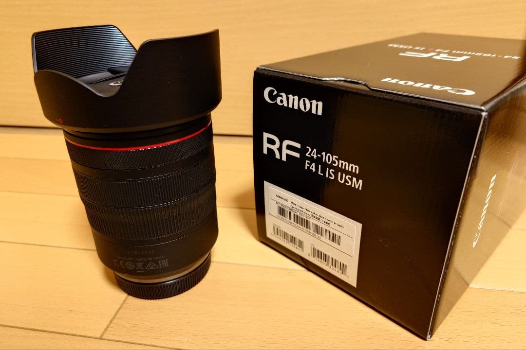 お得【ZETA付】CANON RF24-105mm F4L IS USM【ほぼ未