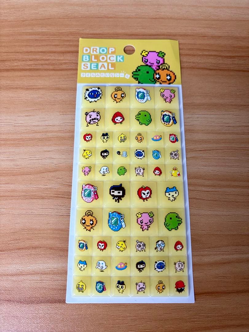 【国内正規品】ボンボンドロップシール　たまごっち全四種+おまけタイルシール付き