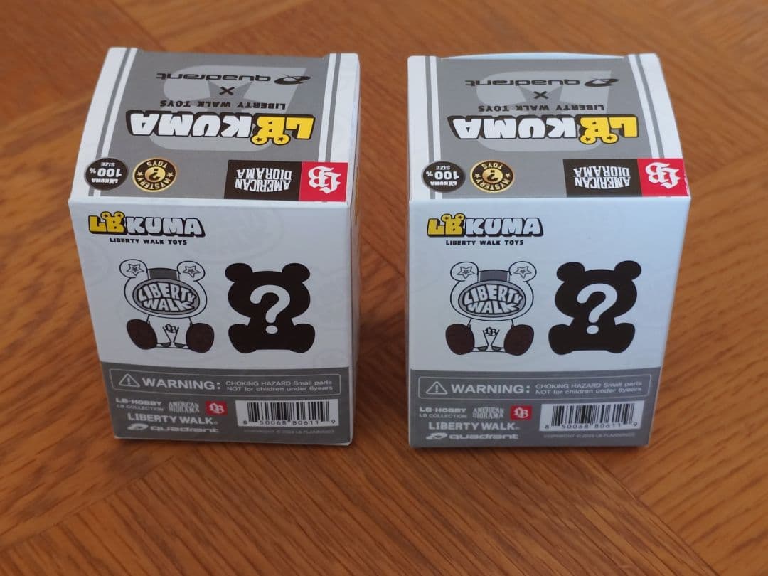 LB KUMA LIBERTY WALK TOYS フィギュア2セット