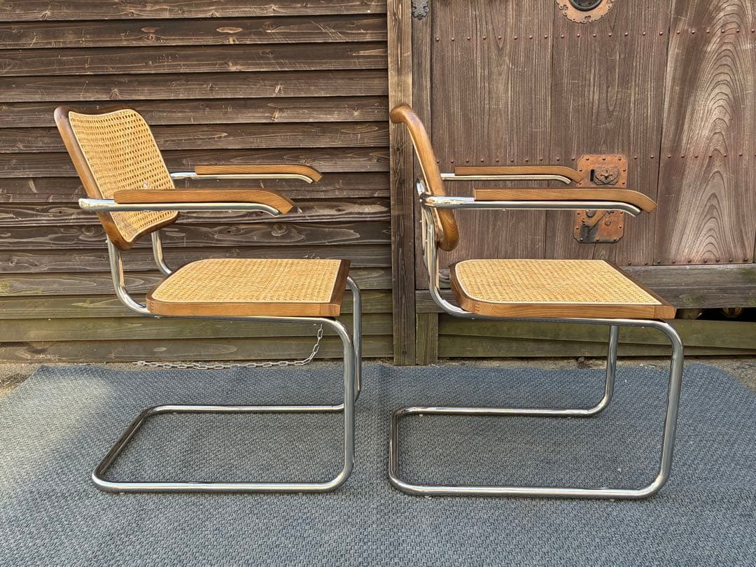 Cesca Arm Chair　チェスカアームチェア　リプロダクト　2脚セット