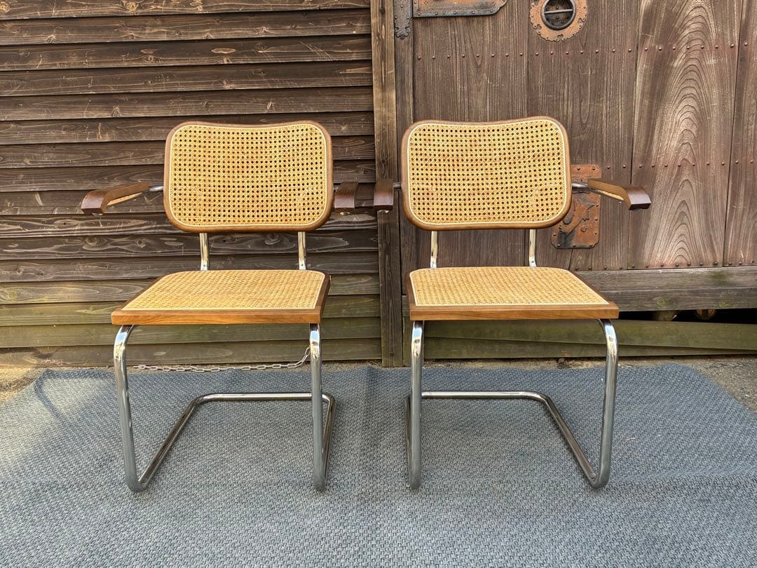 Cesca Arm Chair　チェスカアームチェア　リプロダクト　2脚セット
