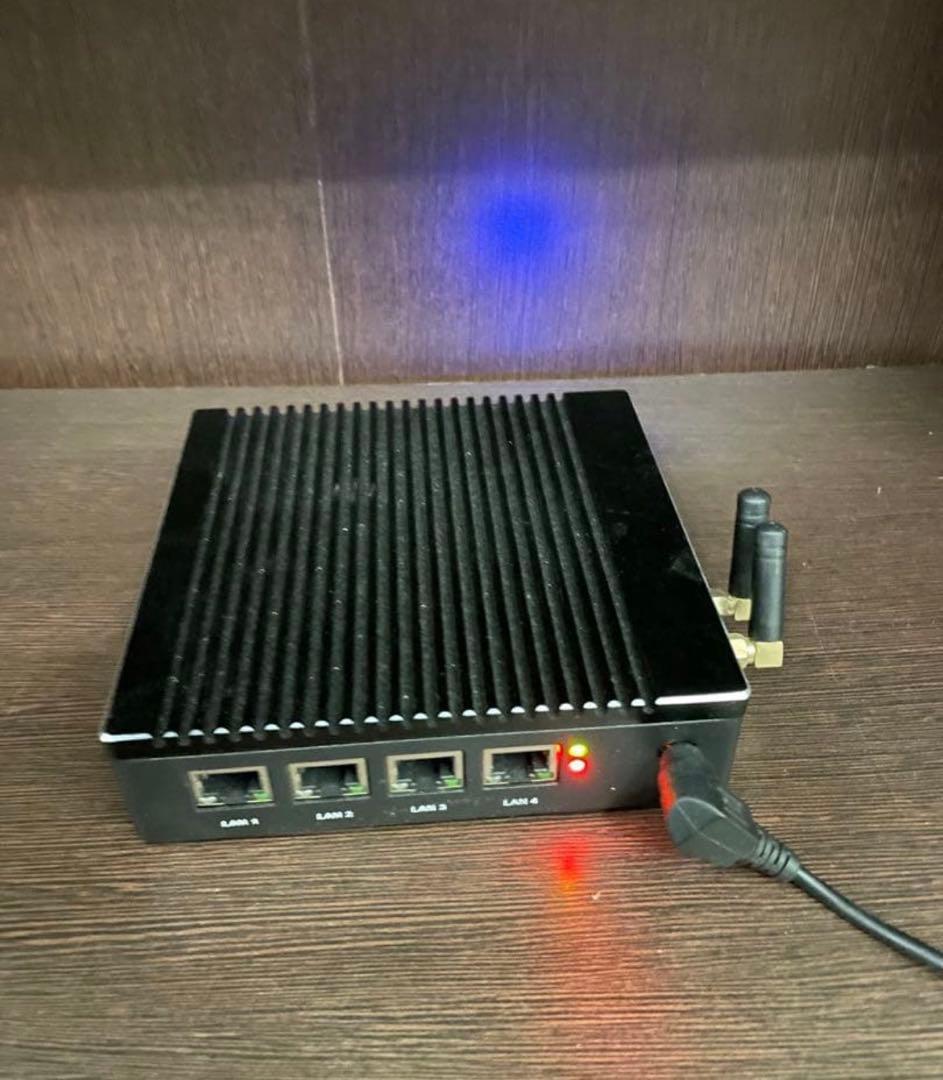 ミニPC ファンレス ほぼ無音 業務用 コンパクトなネットワークデバイス