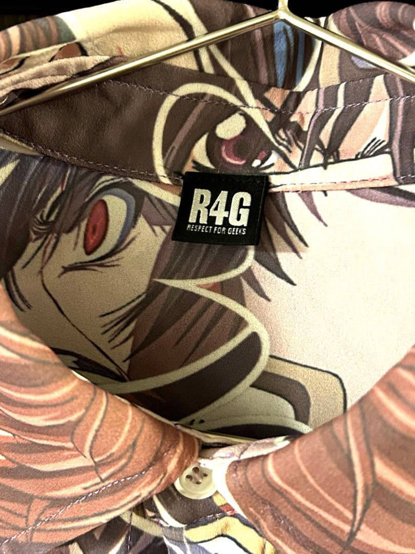 【美品】コードギアス反逆のルルーシュ　スザク　ルルーシュ　R4G シャツ