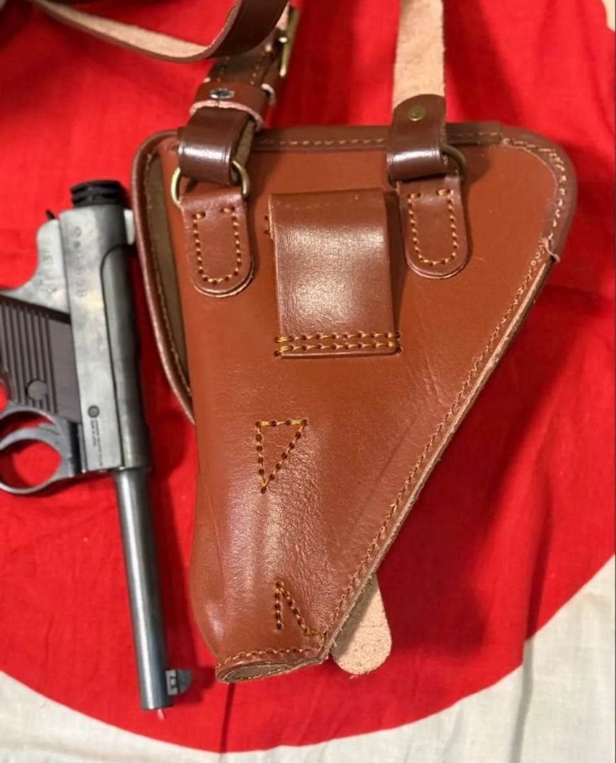 大日本帝国 南部14年式拳銃嚢 ホルスター（複製品）サバゲ　陸軍　将校　下士官
