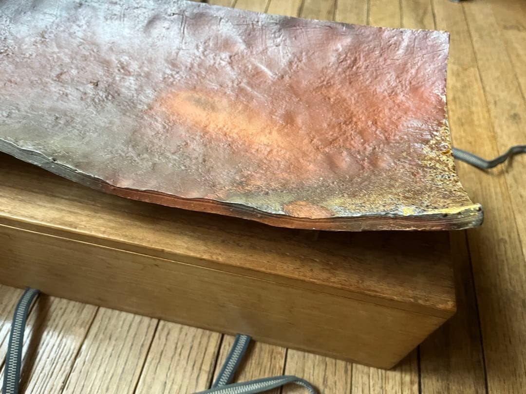 器　備前焼　長方皿