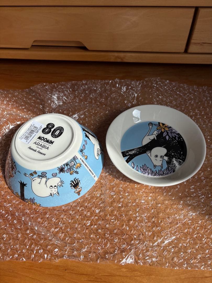 【新品】ムーミン ARABIA Friends Forever ボウル＆プレート