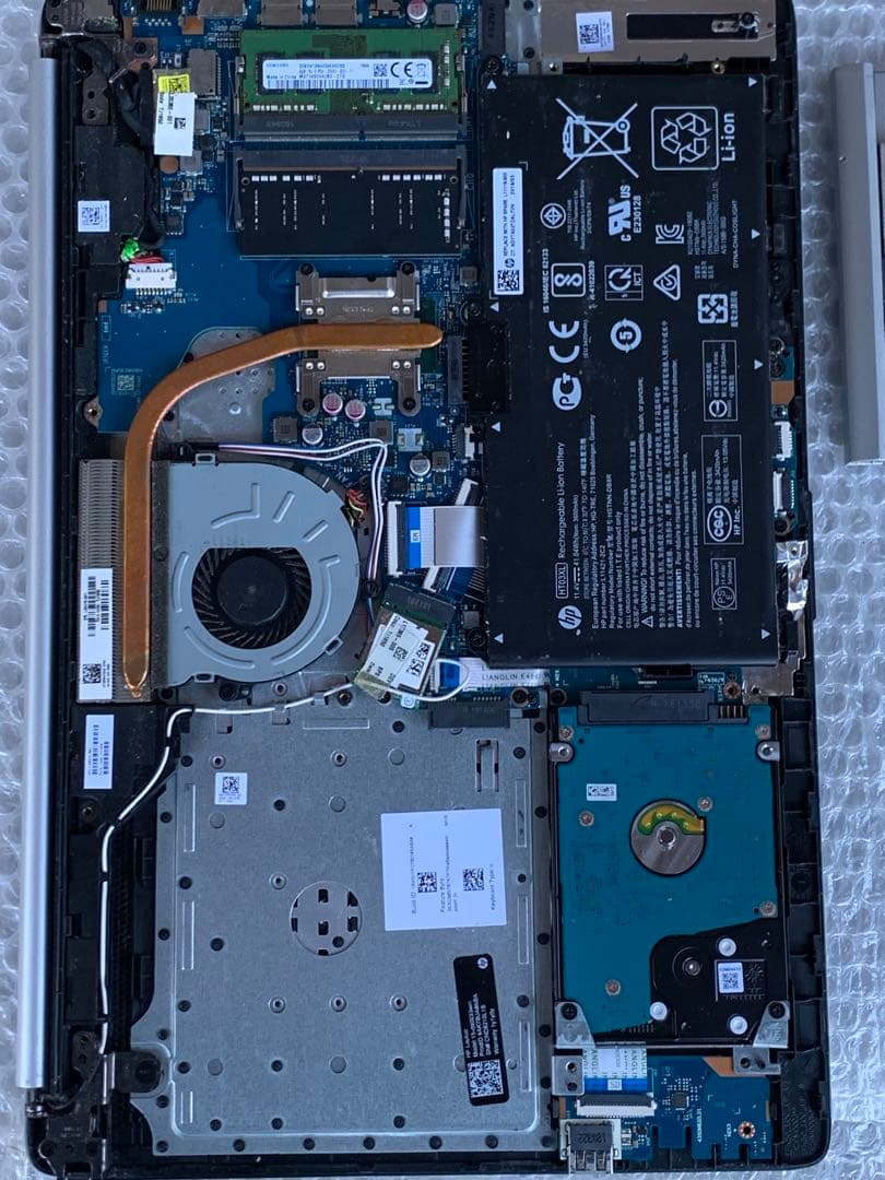 訳有 HP Pavilion i3-8130U 8G 500GB HDD OS無