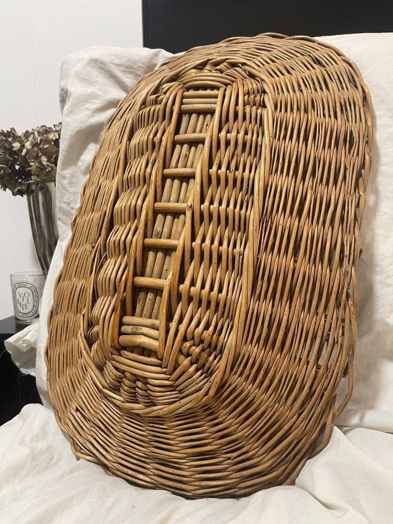 ⭐️良品⭐️フランスアンティーク　パニエ　バスケット　 南仏　ブロカント　蚤の市