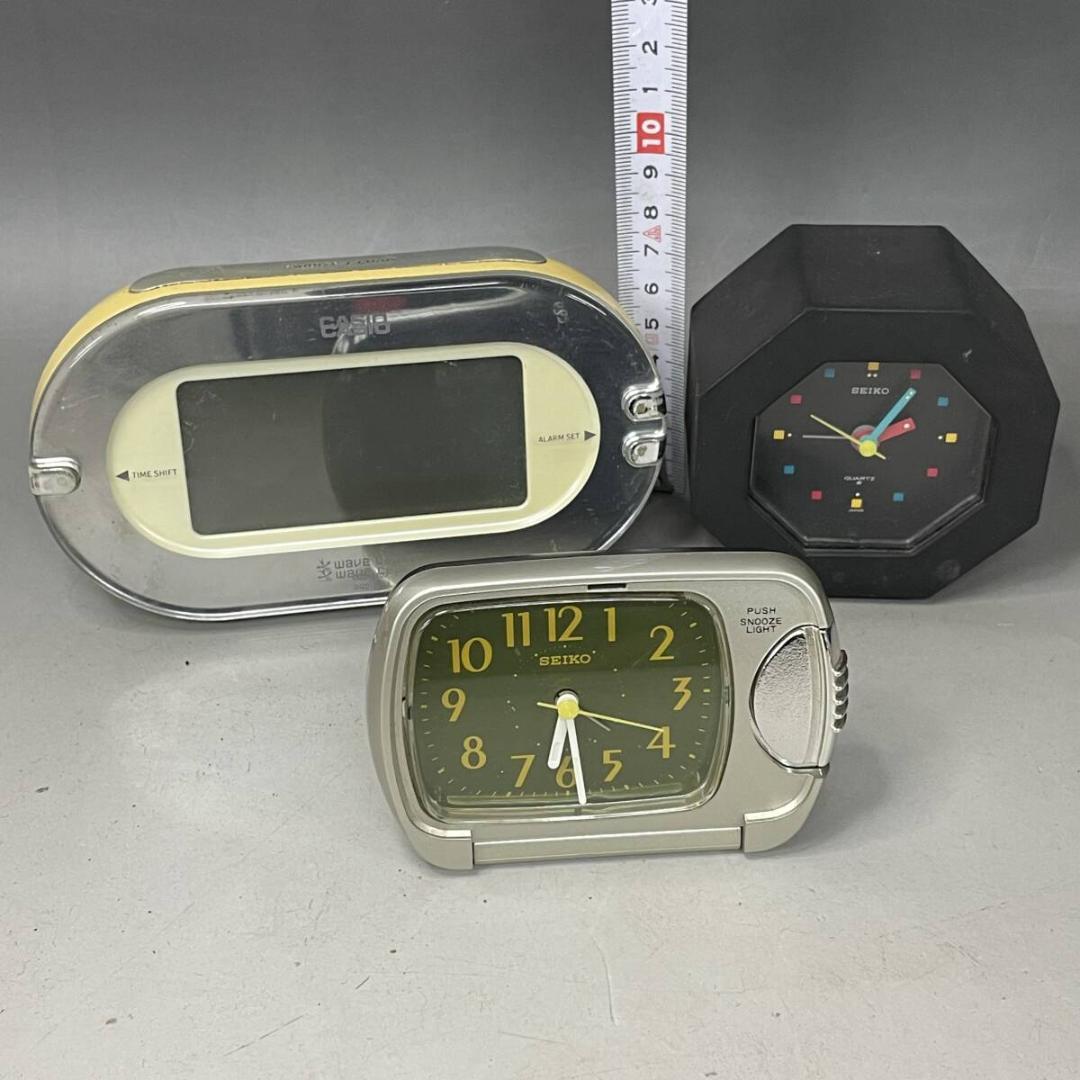 置時計 まとめて 25点 卓上時計 目覚まし時計 プラ製 サイズ色々