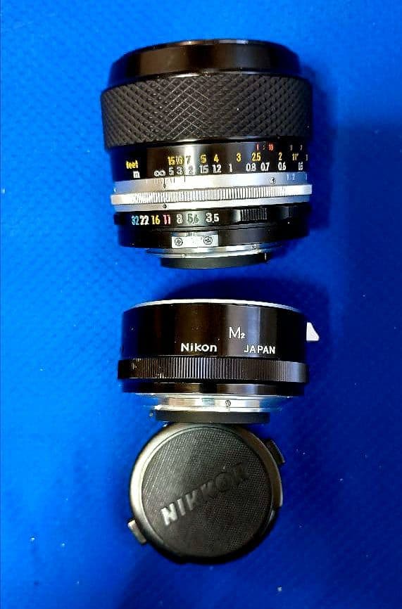 単焦点ニッコール28mmf3.5＆55mmf3.5マイクロ+ニコマートFTN