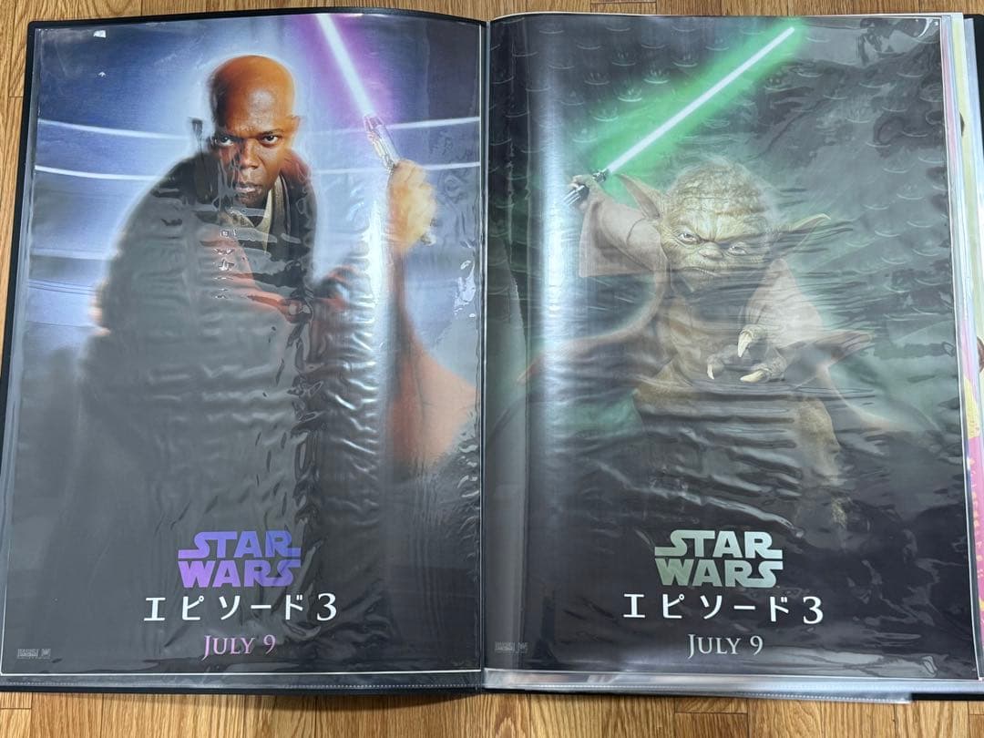 【非売品】スターウォーズ エピソード3 オリジナル映画ポスター６枚セット　B2