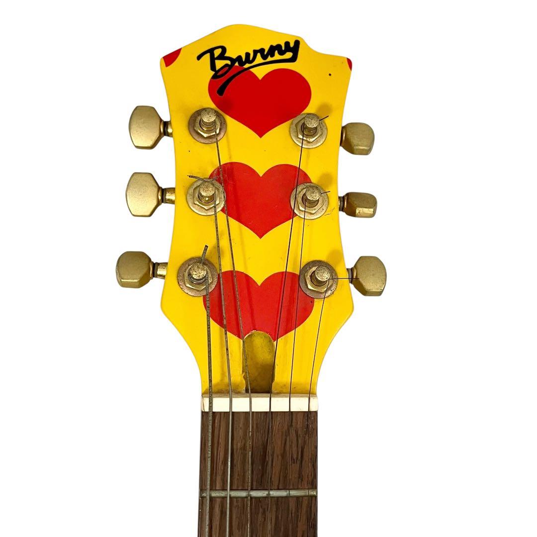 バーニー エレキギター YH-JR hideモデル イエローハート