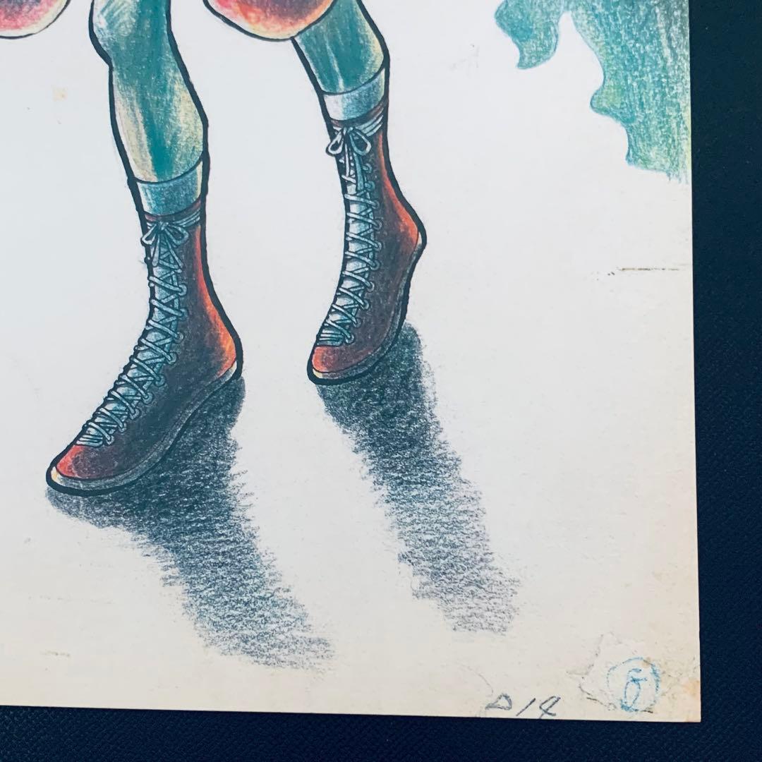 あしたのジョー 複製原画 力石徹/矢吹丈 ちばてつや