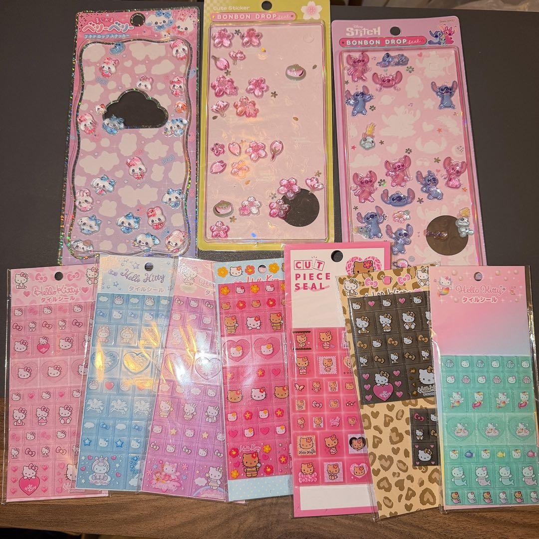 【ボンボンドロップシール 正規品】 その他シール40枚以上セット