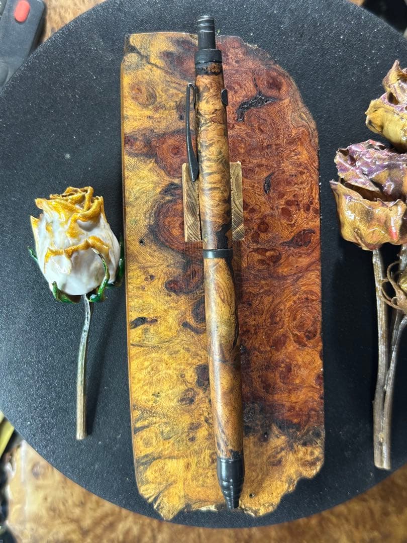 MasakiLRNシリーズ用ロングボールペン花梨スポルテッド