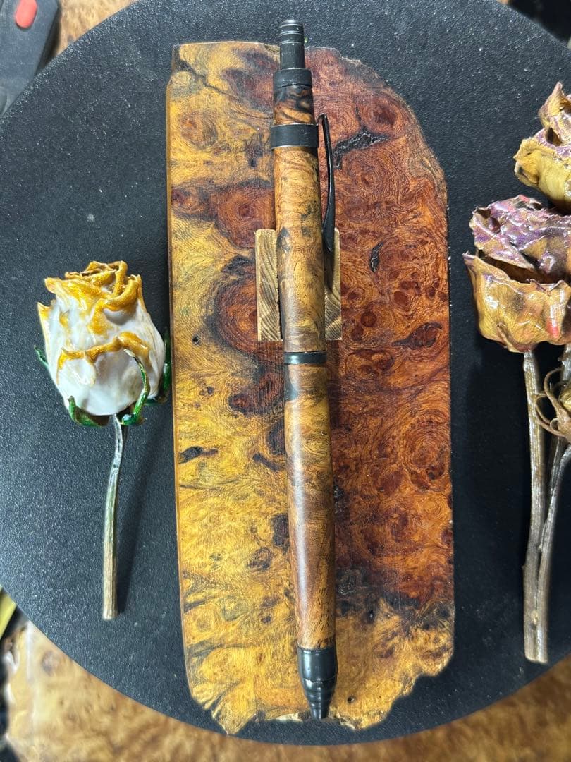 MasakiLRNシリーズ用ロングボールペン花梨スポルテッド