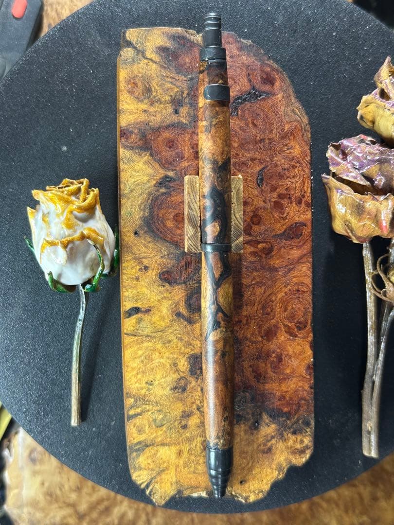 MasakiLRNシリーズ用ロングボールペン花梨スポルテッド