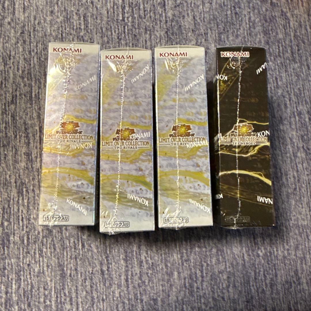 遊戯王OCG LIMIT OVER COLLECTION 4BOX