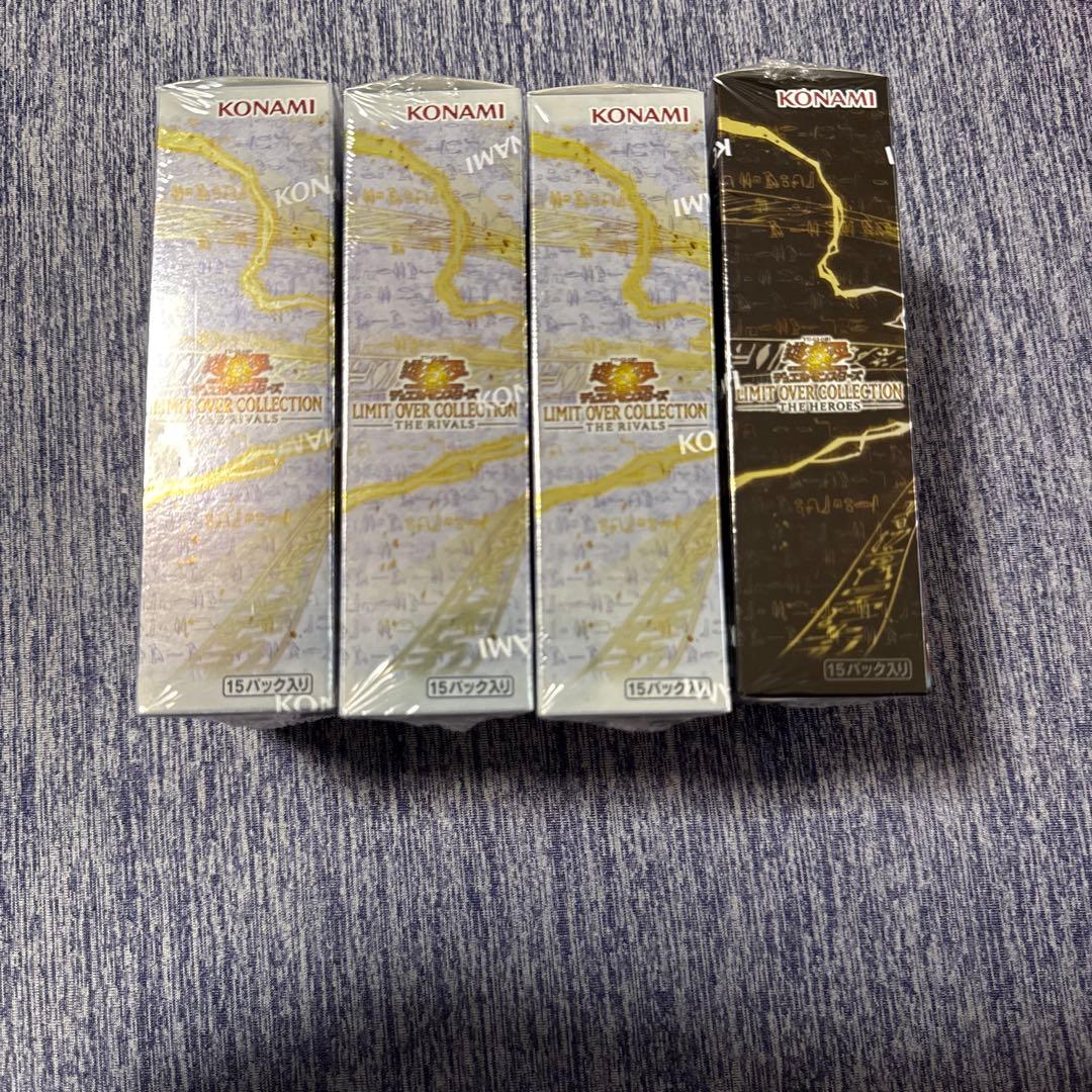 遊戯王OCG LIMIT OVER COLLECTION 4BOX