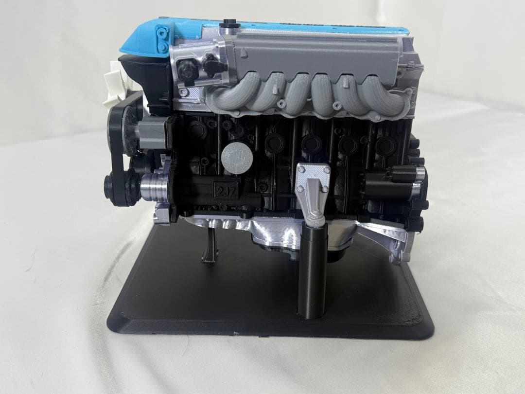 スープラ　2JZ-GTE エンジン　オブジェ　3Dプリンター製造