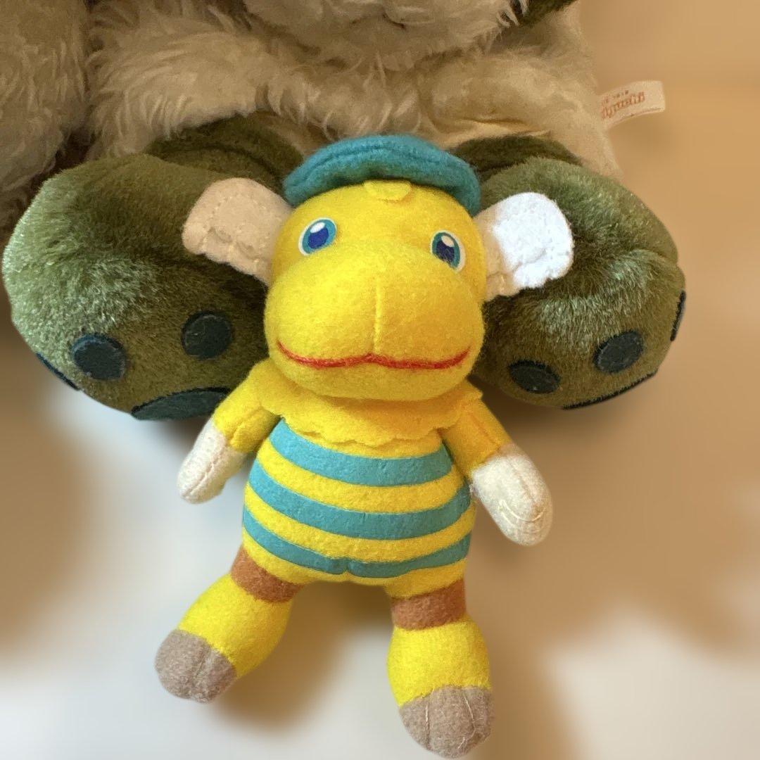 【レトロ】いないないばぁ ワンワン ズズ スプー 5体 ぬいぐるみ