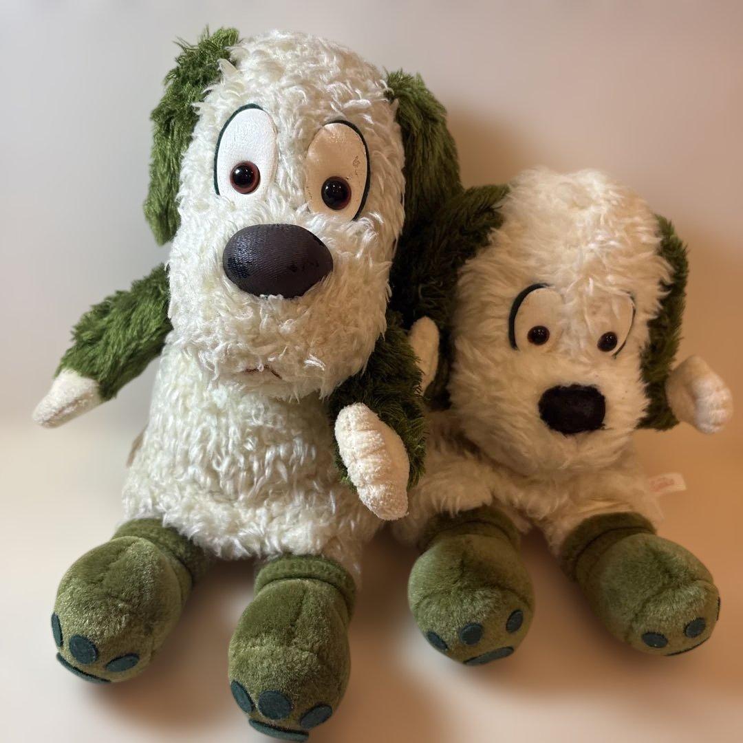 【レトロ】いないないばぁ ワンワン ズズ スプー 5体 ぬいぐるみ