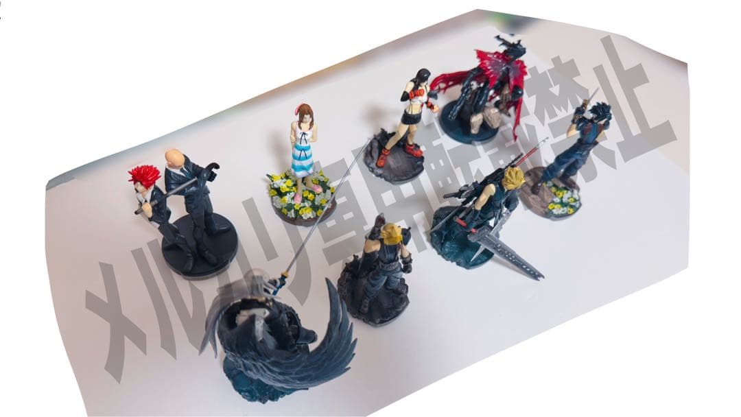 フィギュア ポーション ファイナルファンタジー FF7 周年グッズ 全8点 希少