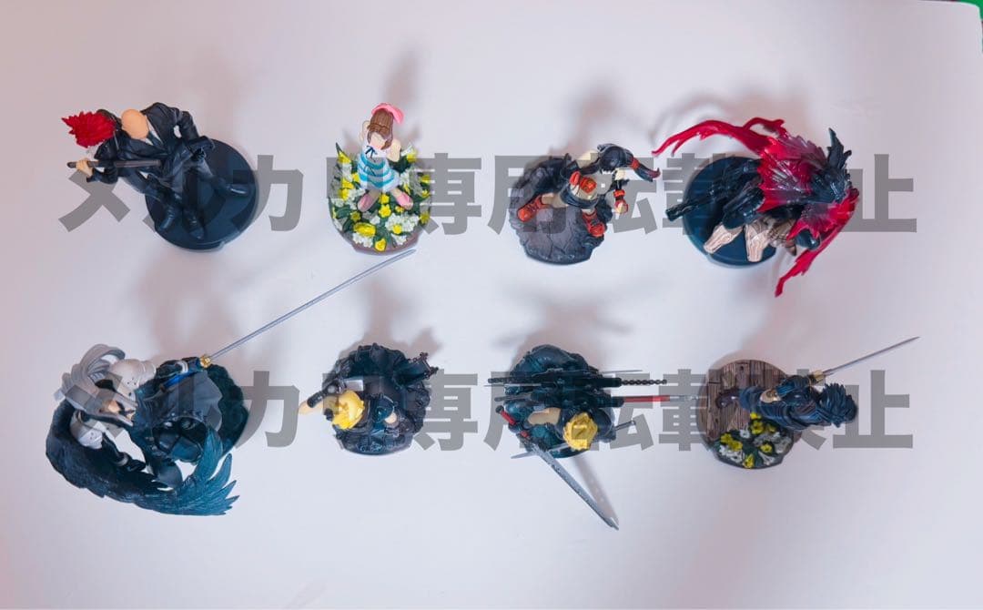 フィギュア ポーション ファイナルファンタジー FF7 周年グッズ 全8点 希少