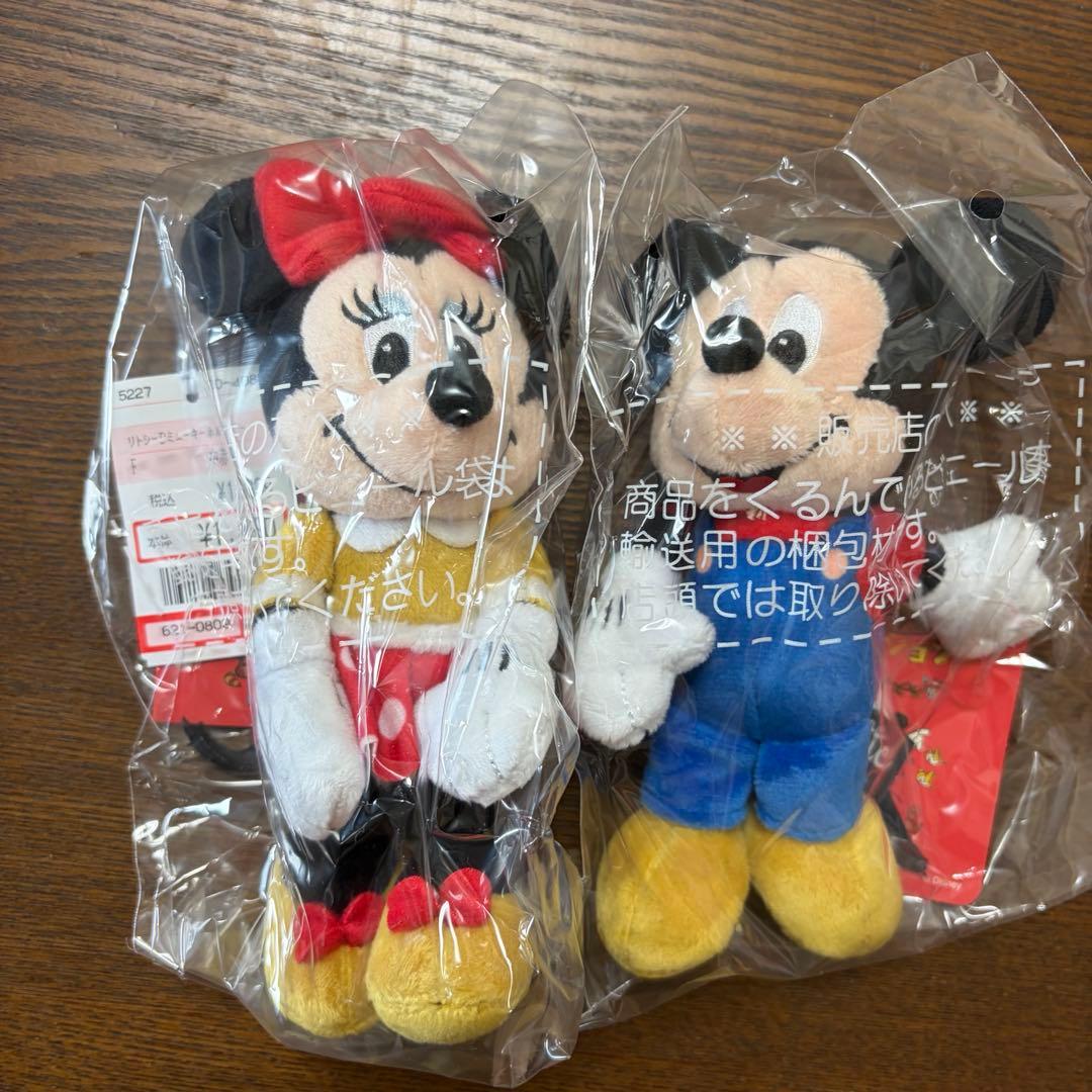 【新品未使用】しまむら　ディズニー　リトシー　ぬいぐるみ　キーホルダー　トート