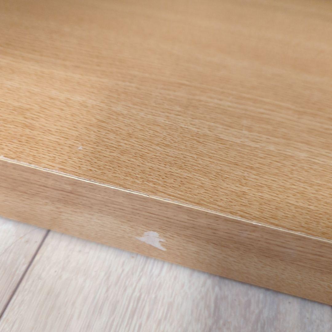 木製収納デスク　リビング学習　2人用　学習机