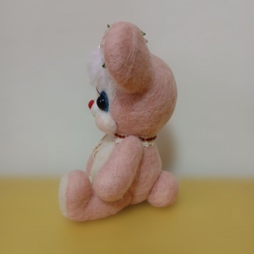 作家様　羊毛フェルト　クマ　ぬいぐるみ